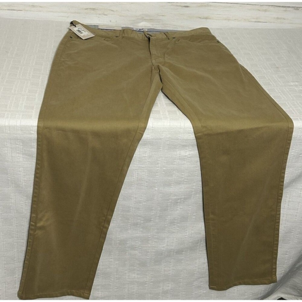 NEW! Peter Millar Size 36 x 33 Men Ultimate Sateen 5-Pocket Tan Beige Khaki Pant